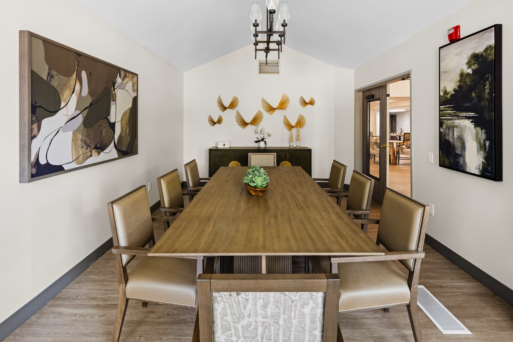 Creekside-At-Shallowford-053 - Private Dining Room